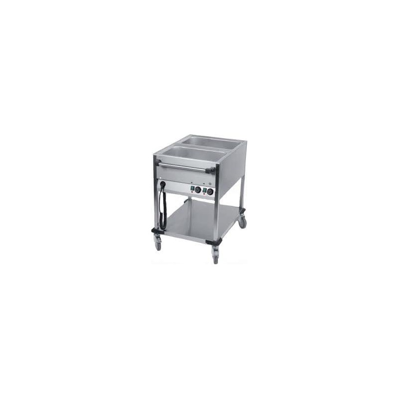 Bain marie électrique en inox - doube gastro - inox