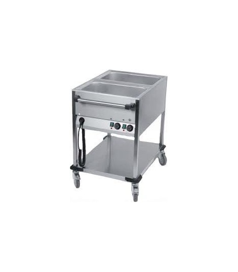 Bain marie électrique en inox - doube gastro - inox