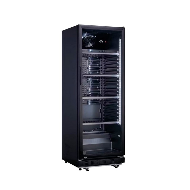 Armoire Vvitrine réfrigérée 347 L - noire