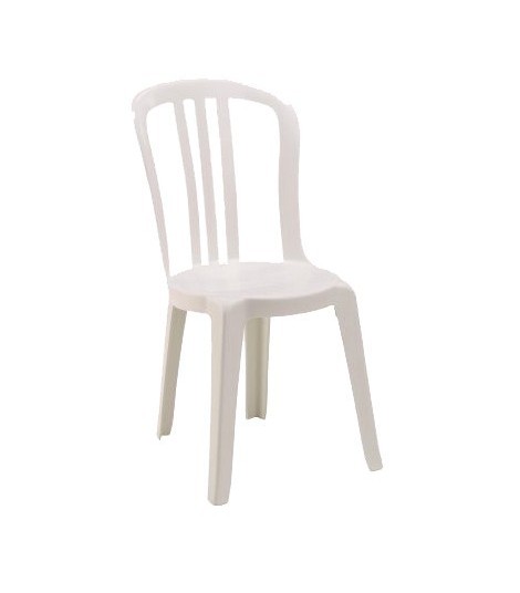 Chaise blanche MIAMI