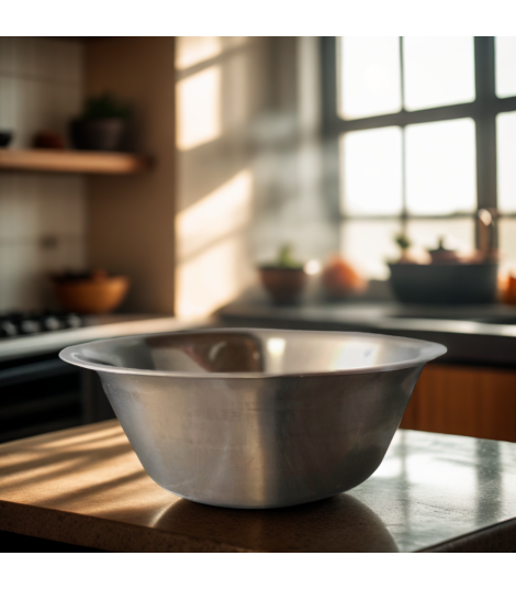 Grand bol inox - Cul de Poule
