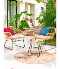 Salon De Jardin En Résine - 2 Places