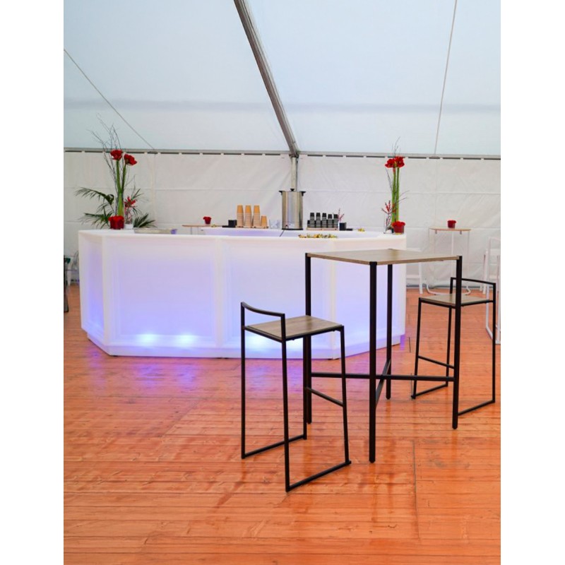 Bar lumineux événementiel – Modulable, lumineux et pratique
