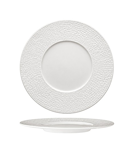 Grande Assiette Nuage Martelée