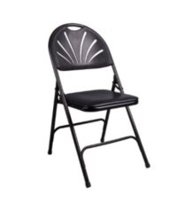 Chaise VELOURS Pliante Bordeaux
