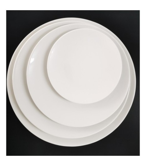Assiette blanche Haria