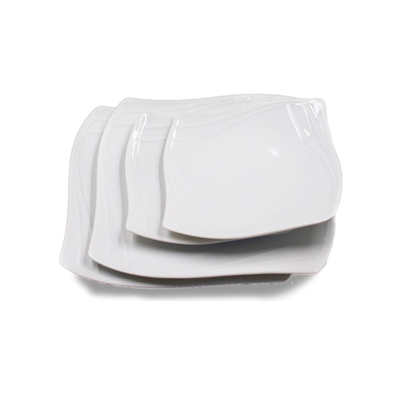 Assiettes Carrés Tokyo