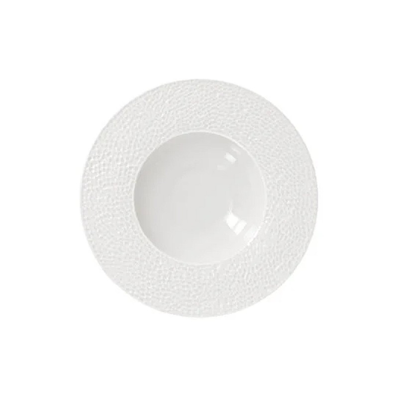 Assiette Creuse Nuage Martelée - 23 cm