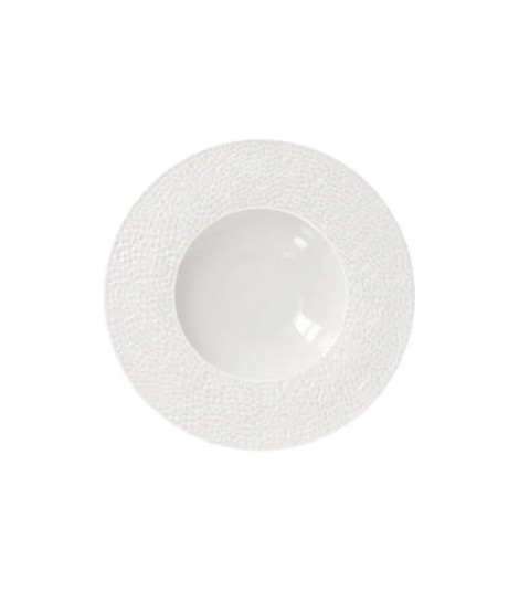 Assiette Creuse Nuage Martelée - 23 cm